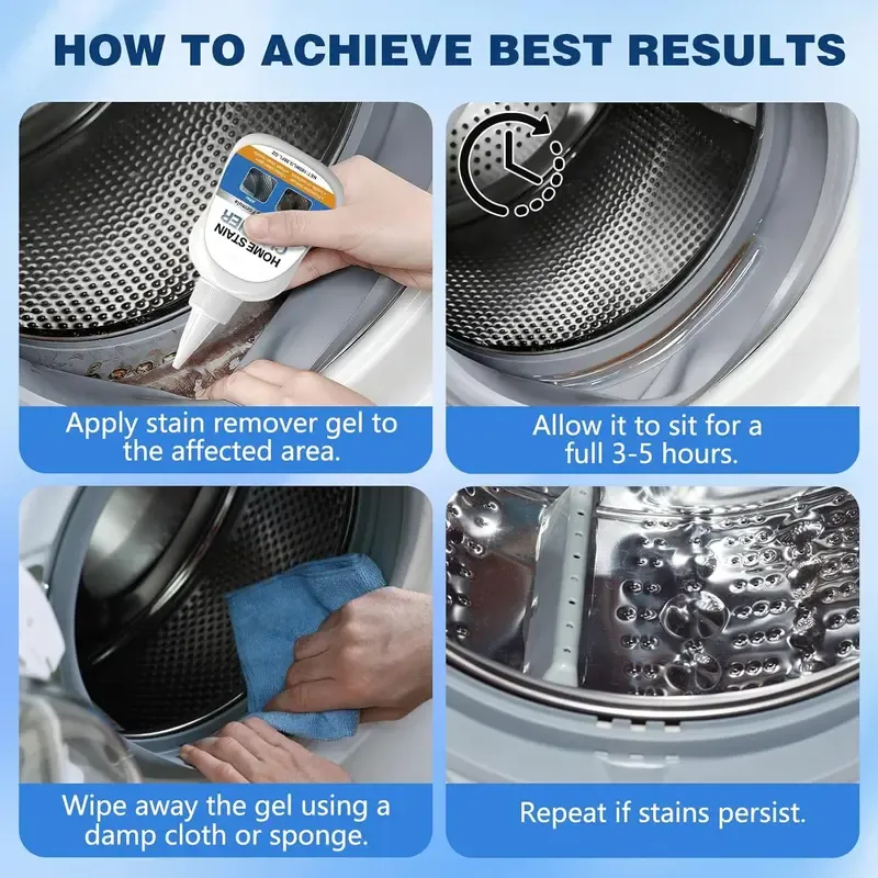 ✨Say Goodbye to Stubborn Mold! Multi-Purpose Mold Remover Gel + Scrub Brush 🧼 - Image 3