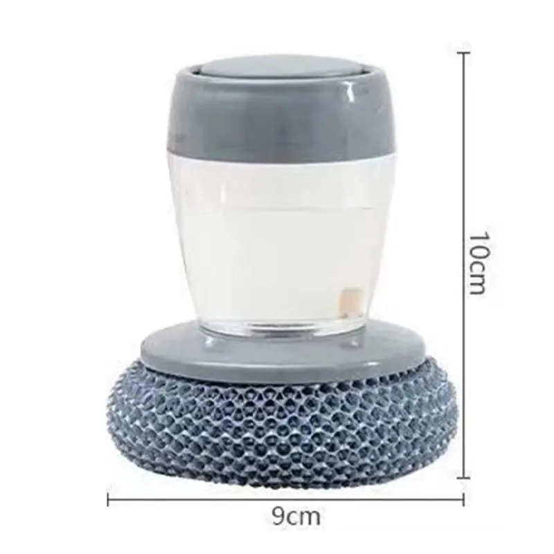 💖-Automatic Liquid Filling Good Handle Soap Dispense Palm Kitchen Brush for Bowl Sink Cleaning Pot Comfortable - Image 7