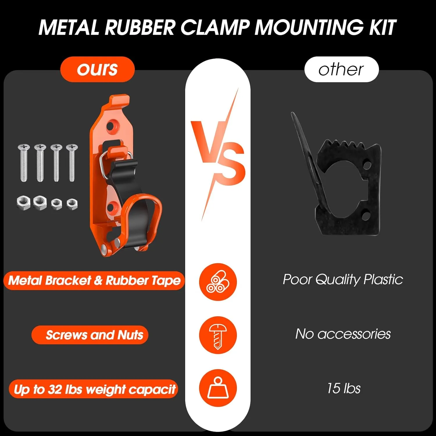 🛠️ Metal Rubber Shovel Mount Kit - Image 5