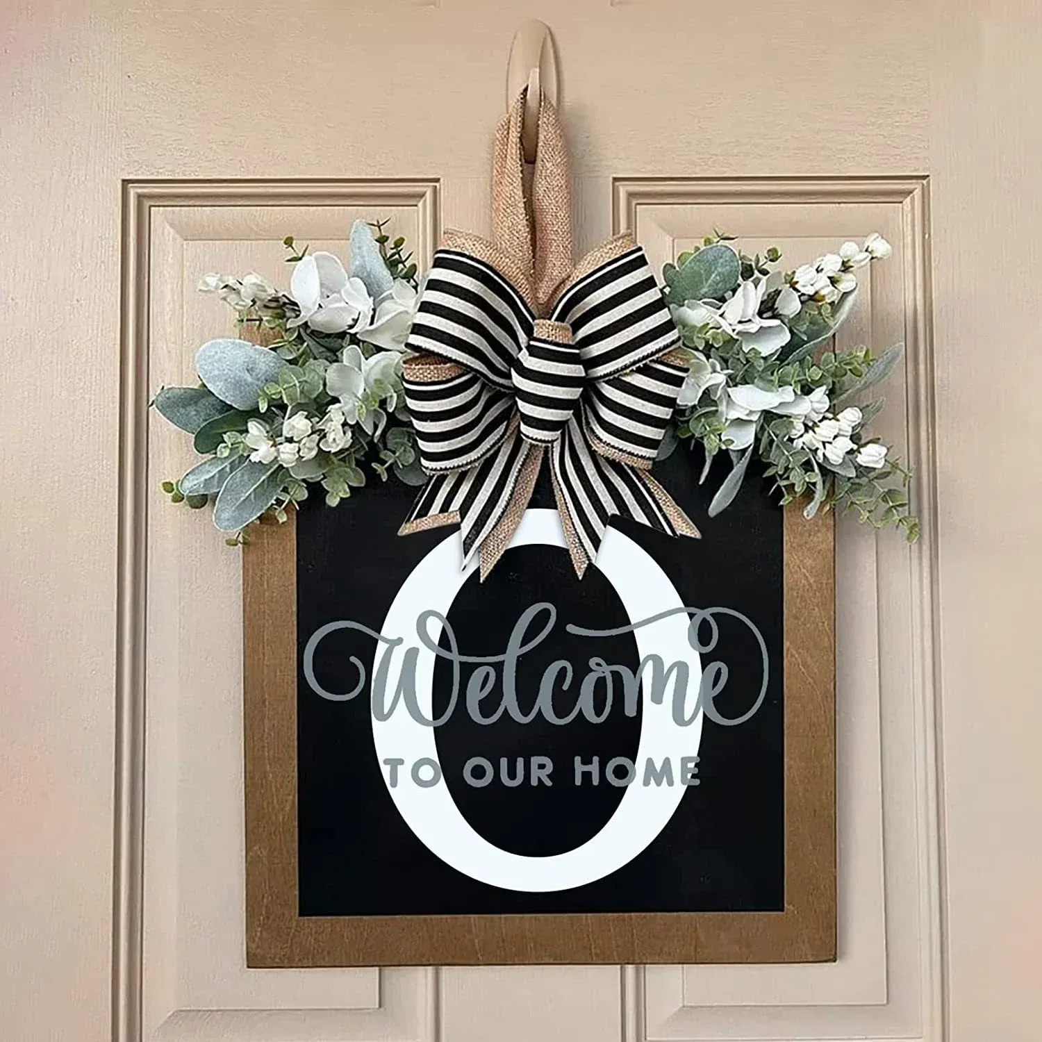 Welcome Front Door Wreath - Image 21