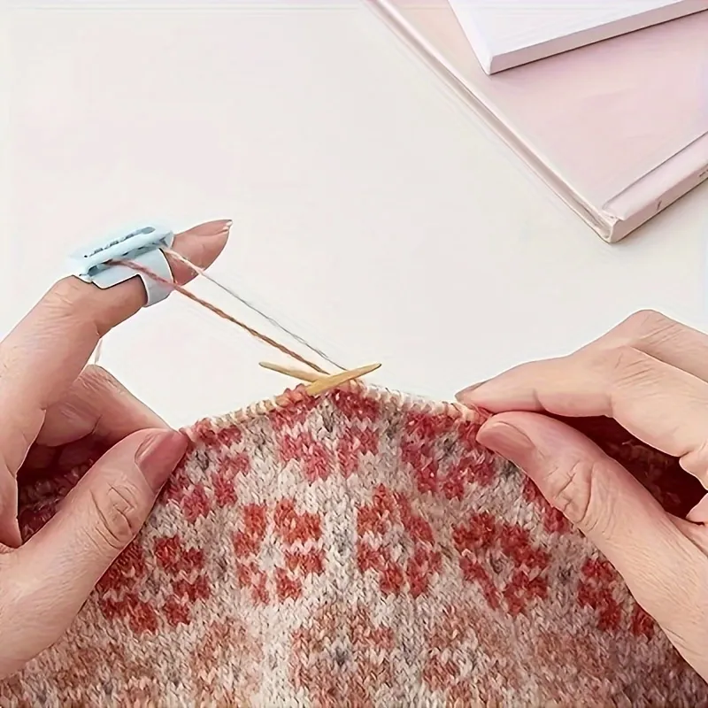 Yarn Guide Ring Crocheting Knitting Tool - Image 5
