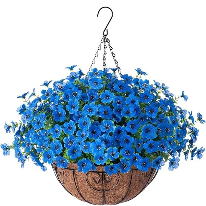 FREE SHIPPING!🔥Simulated Hanging Flower Basket 🌸No Watering💧. No Wilting. Just Perfect Blooms. - Image 24