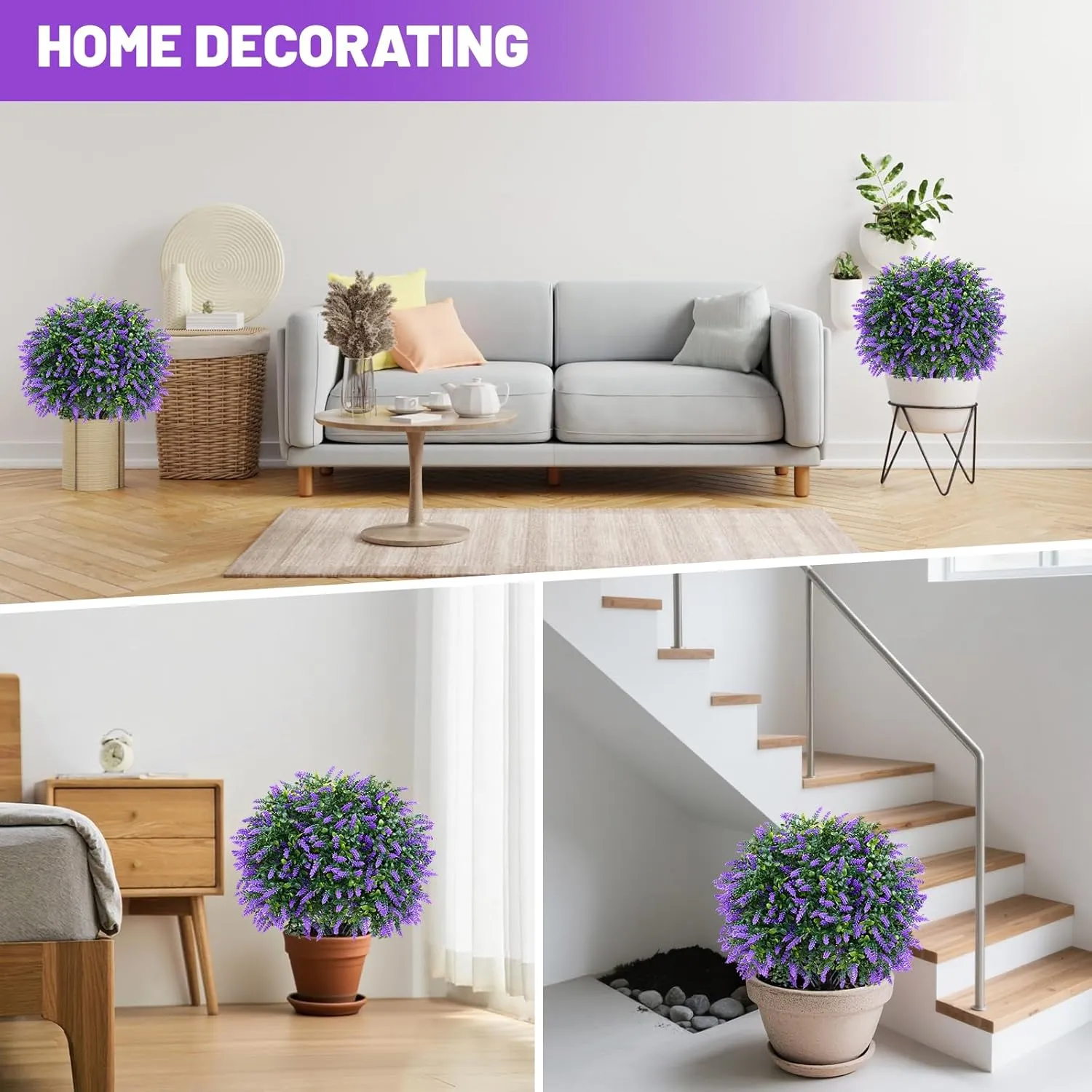 💜Artificial Lavender Trees - Image 13