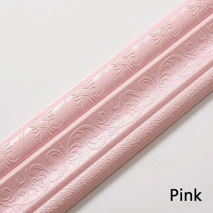 Self-Adhesive Environmental Protection 3D Wall Edging Strip (7.55 FEET/ROLL) - Image 14