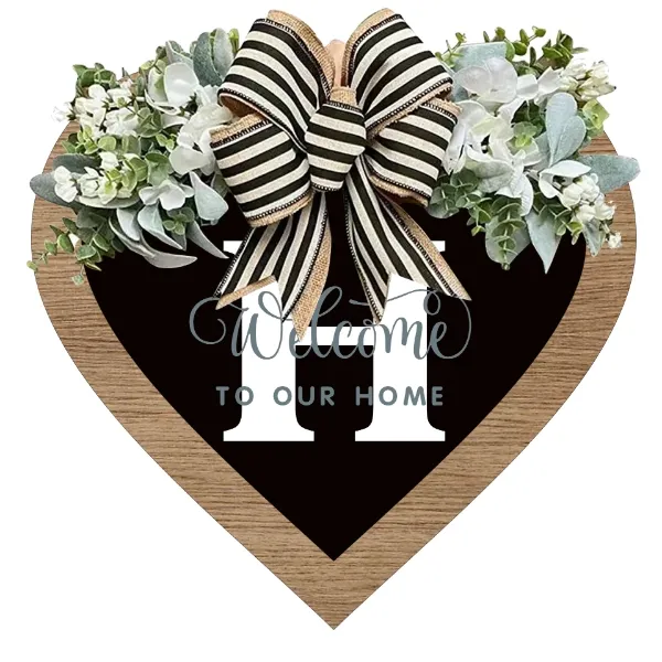 Welcome Front Door Wreath - Image 78