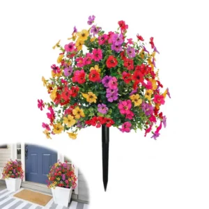 🎁Hot Sale Promotion 49% OFF🔥 Artificial Flowers for Outdoor Indoor Garden Home Decoration