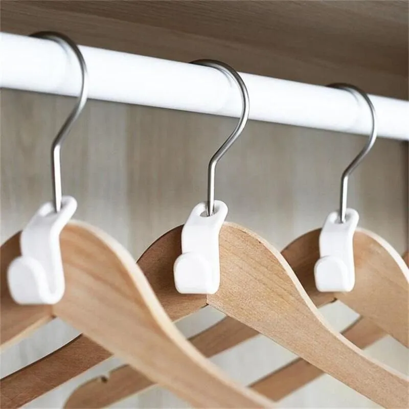 【🔥The 2024 The best closet helper】Space-Saving Clothes Hanger Connector Hooks - Image 6