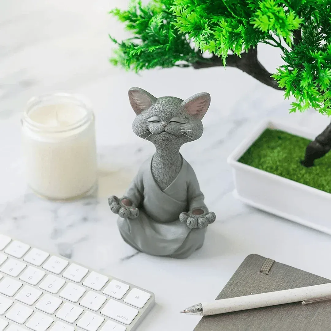 Happy Cat Buddha (BUY 2 FREE SHIPPING) - Image 4