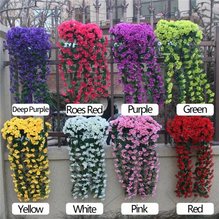 🔥 45% OFF - 🌺🌷Vivid Artificial Hanging Orchid Bunch(🔥BUY 4 FREE SHIPPING🔥)
