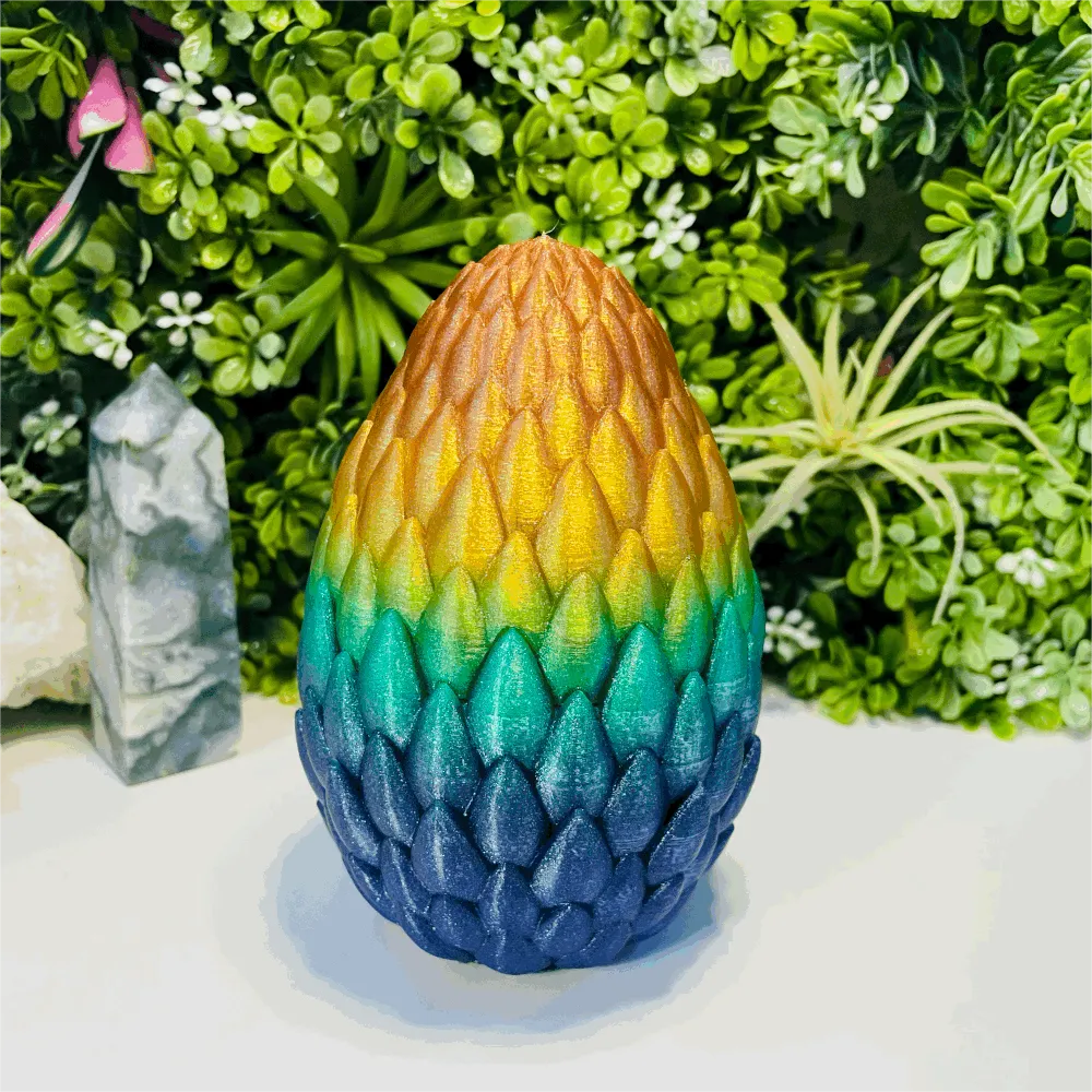 Articulated Crystal Dragon and Dragon Egg - Image 8