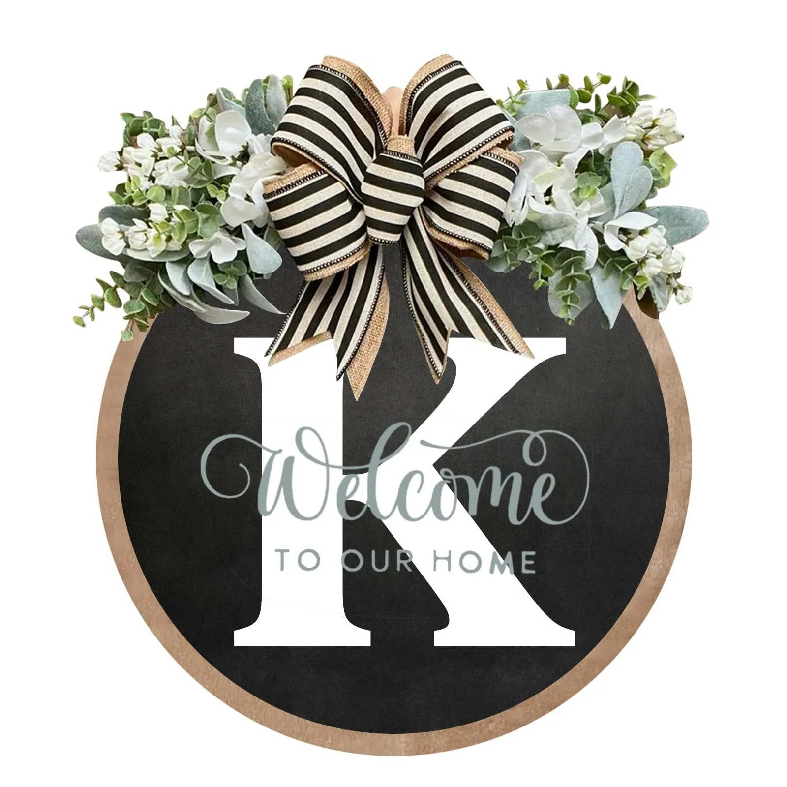 Welcome Front Door Wreath - Image 43