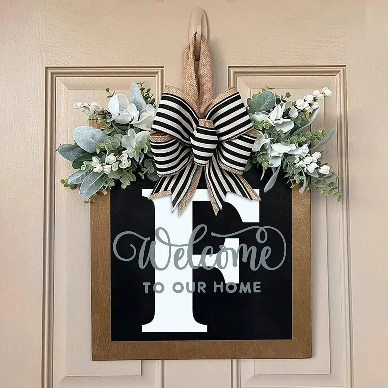 Welcome Front Door Wreath - Image 12