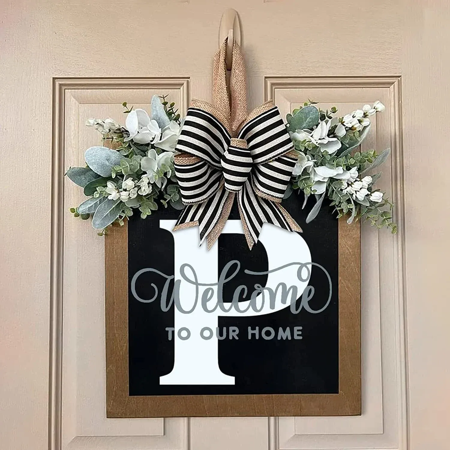 Welcome Front Door Wreath - Image 22