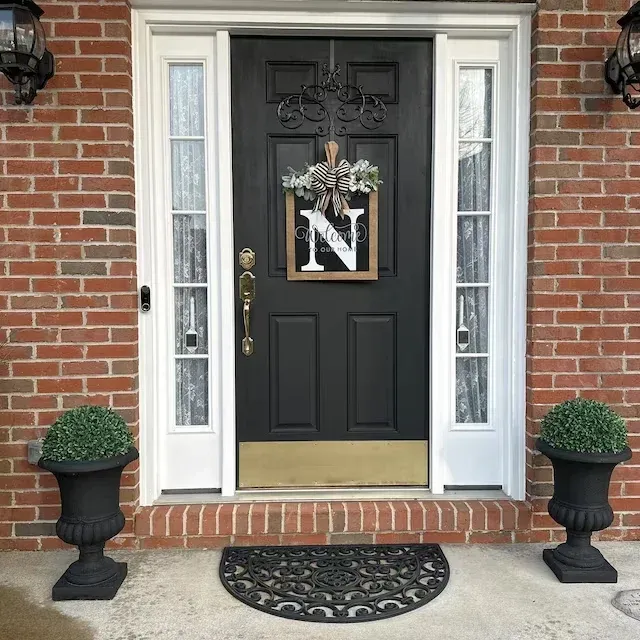 Welcome Front Door Wreath - Image 3