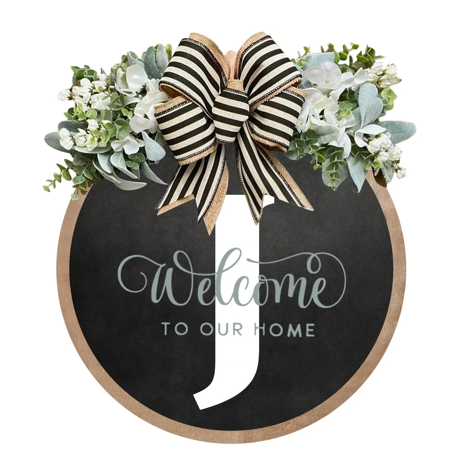 Welcome Front Door Wreath - Image 42