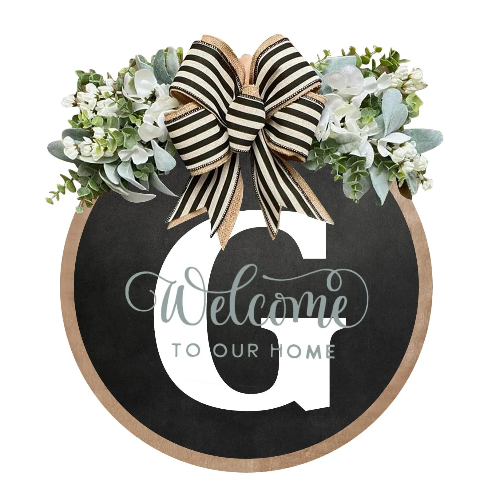 Welcome Front Door Wreath - Image 39