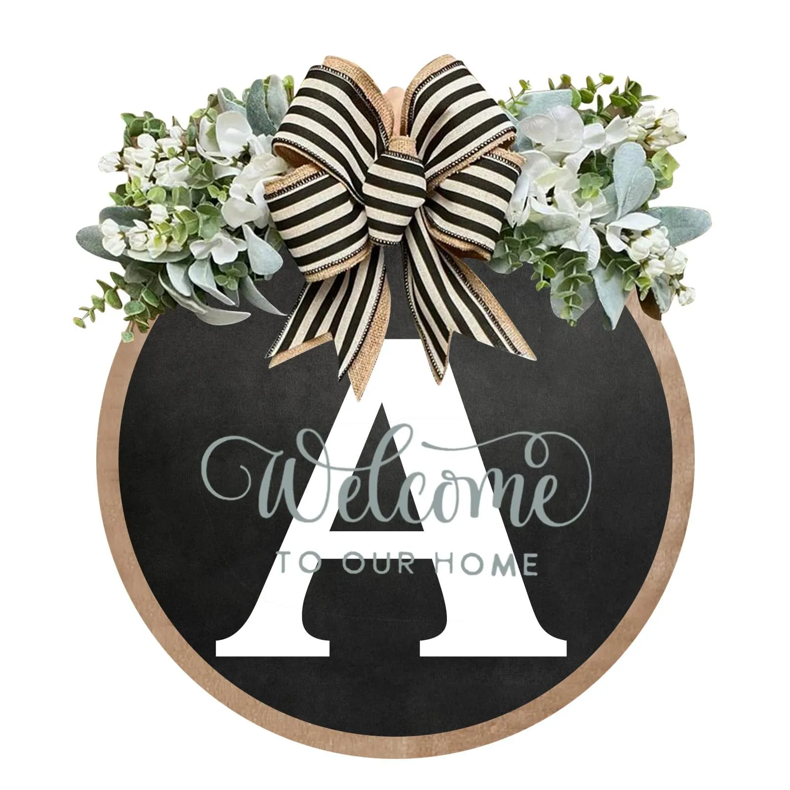 Welcome Front Door Wreath - Image 33