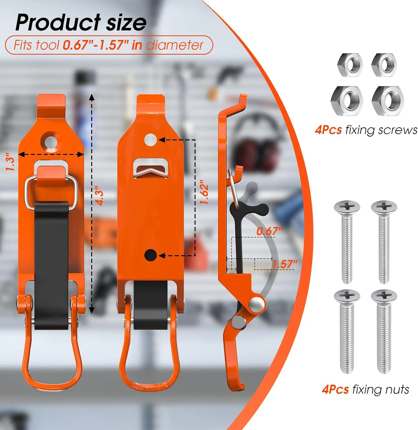 🛠️ Metal Rubber Shovel Mount Kit - Image 3