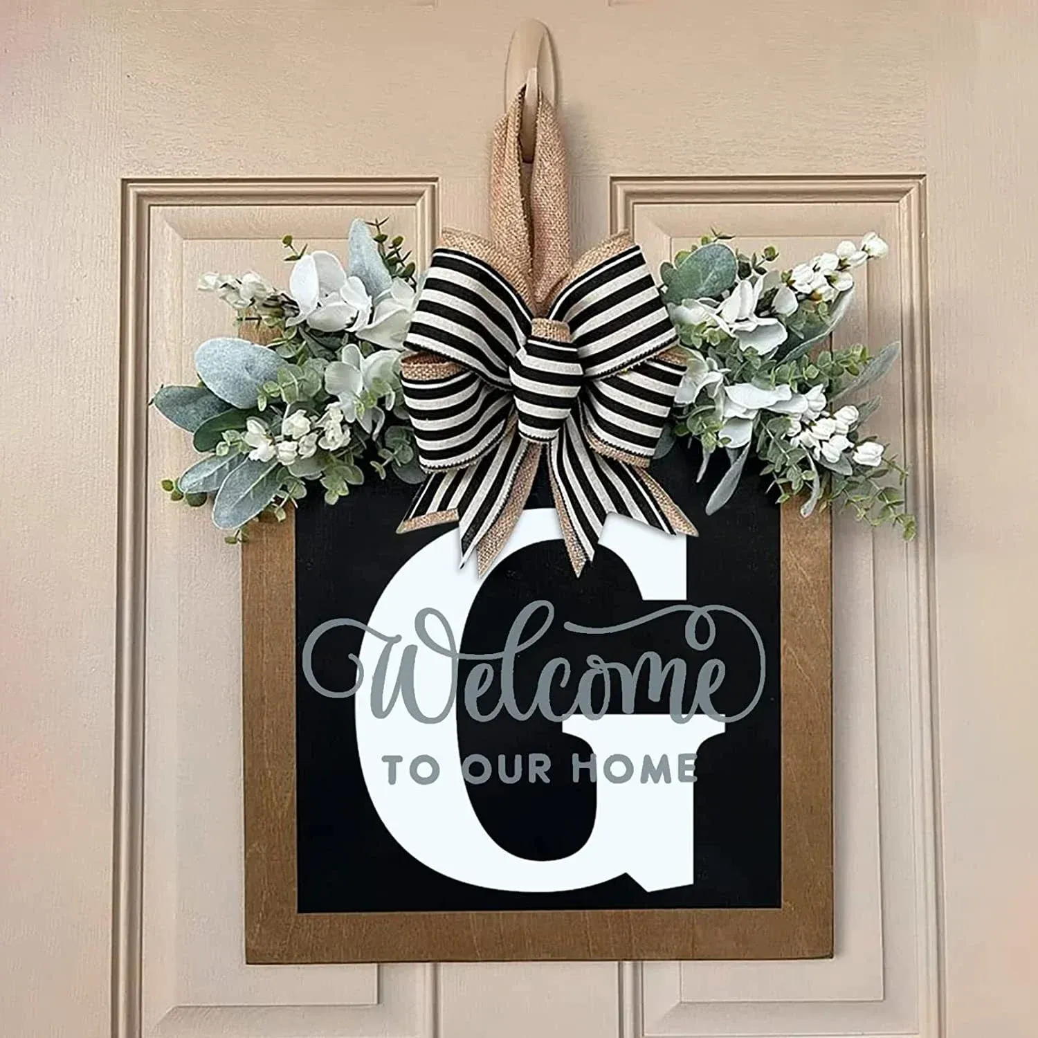 Welcome Front Door Wreath - Image 13