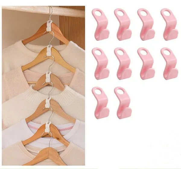 【🔥The 2024 The best closet helper】Space-Saving Clothes Hanger Connector Hooks - Image 11
