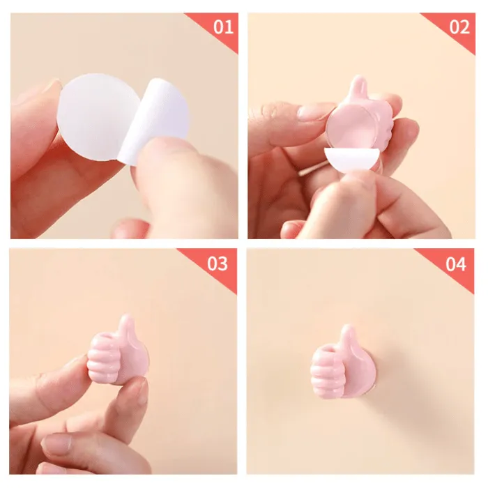 šCreative Thumbs Up Shape Wall Hook - Image 4