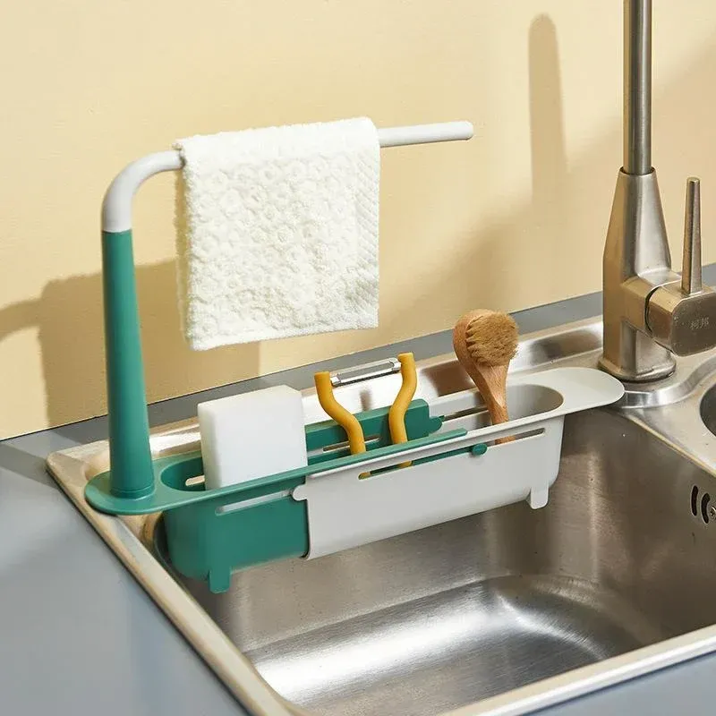 Updated Telescopic Sink Storage Rack😊 - Image 3