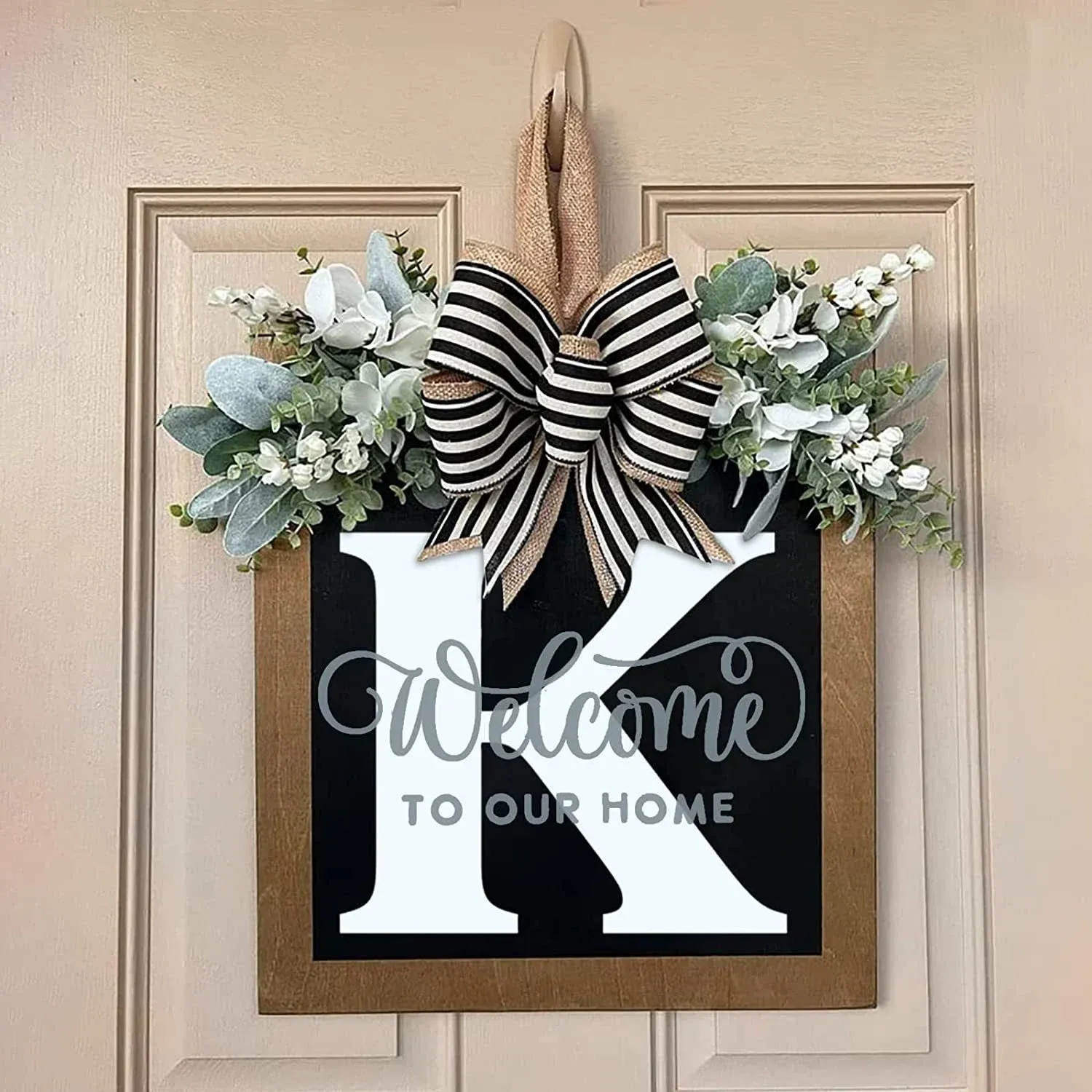 Welcome Front Door Wreath - Image 17
