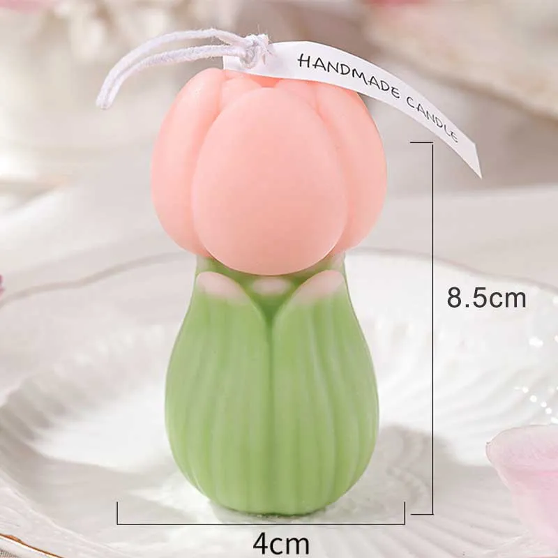 Tulip Handmade Scented Candle🌷 - Image 3