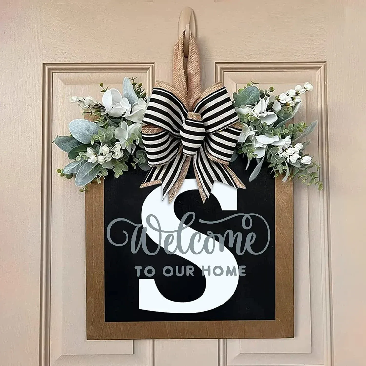 Welcome Front Door Wreath - Image 25