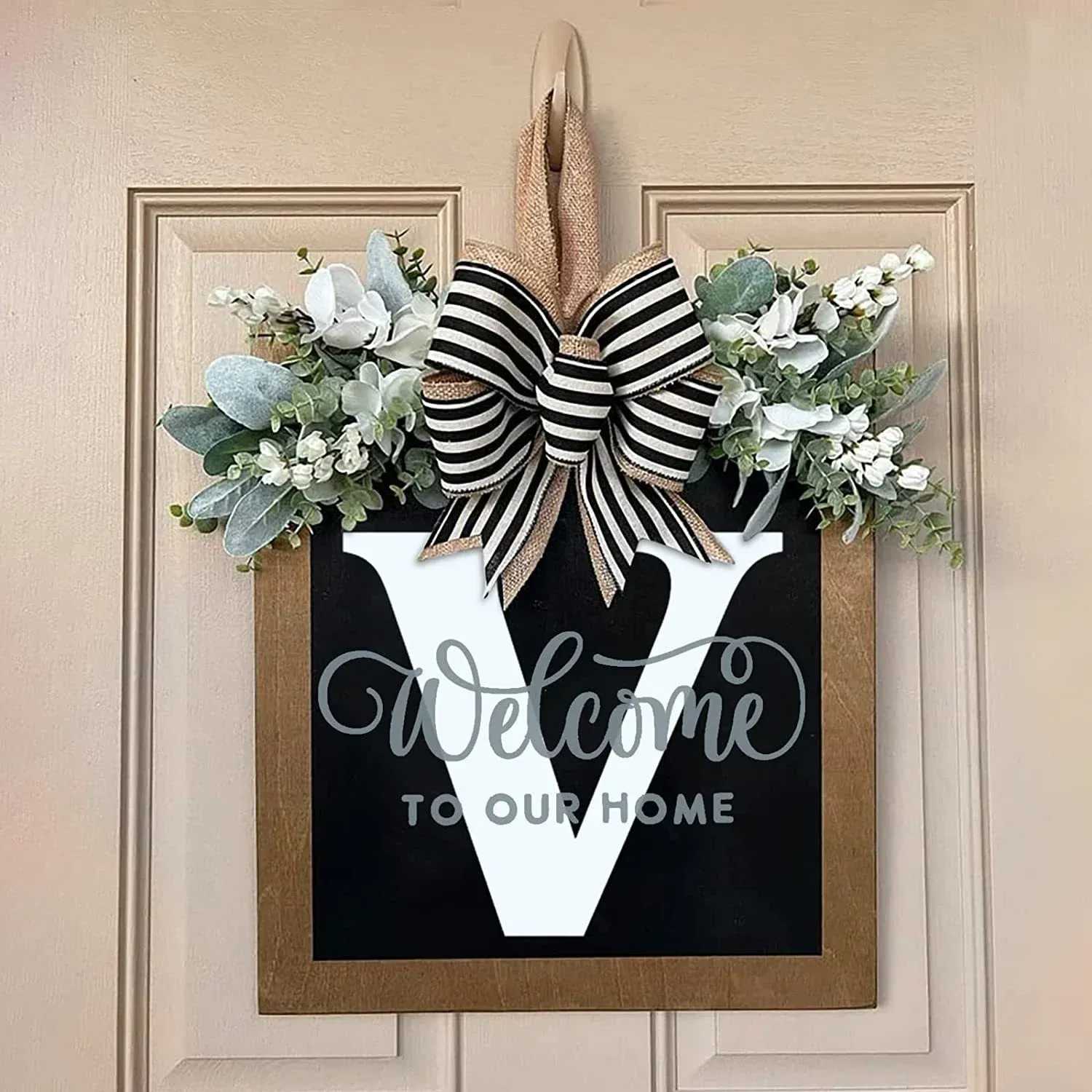 Welcome Front Door Wreath - Image 28