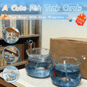 Mini Bubble Fish Tank Scented Candle