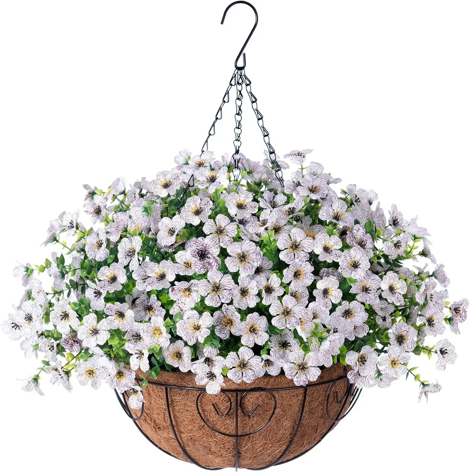 FREE SHIPPING!🔥Simulated Hanging Flower Basket 🌸No Watering💧. No Wilting. Just Perfect Blooms. - Image 27