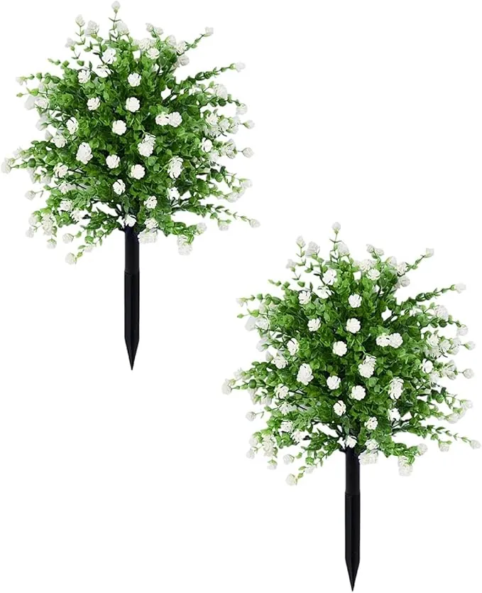 🌼Artificial Boxwood Topiary Ball with Spike, UVProof & WaterProof - Image 6