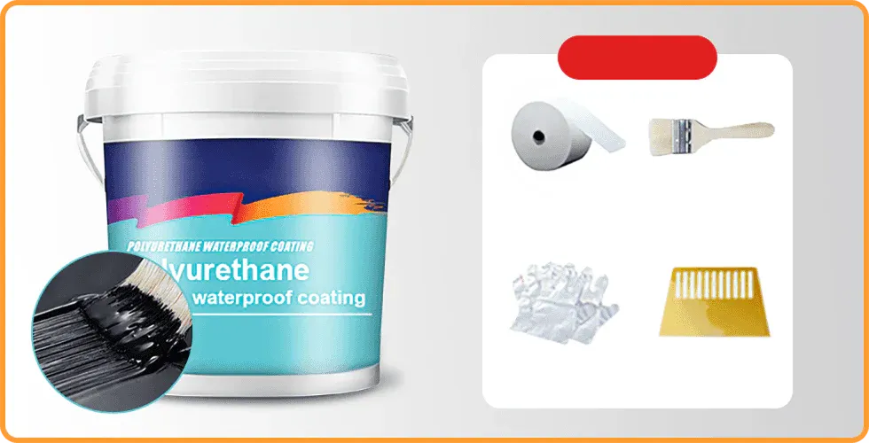 🔰Polyurethane Waterproofing and leak repair Eco-friendly coating - Image 13