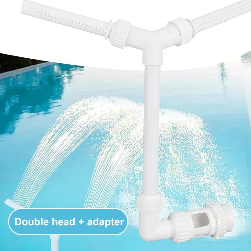 Solar Pool Fountain with Lights Dual Arc - Above/Inground Pool Fountain Lights with Remote Control - Image 17