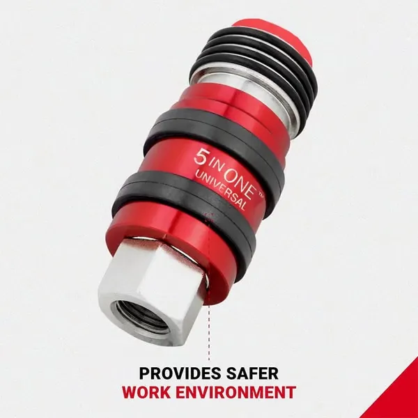 ⚙️5-in-1 Universal Safety Exhaust Air Coupler🛠️ - Image 2