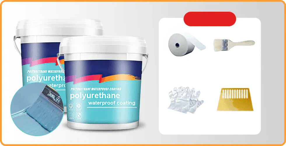 🔰Polyurethane Waterproofing and leak repair Eco-friendly coating - Image 20