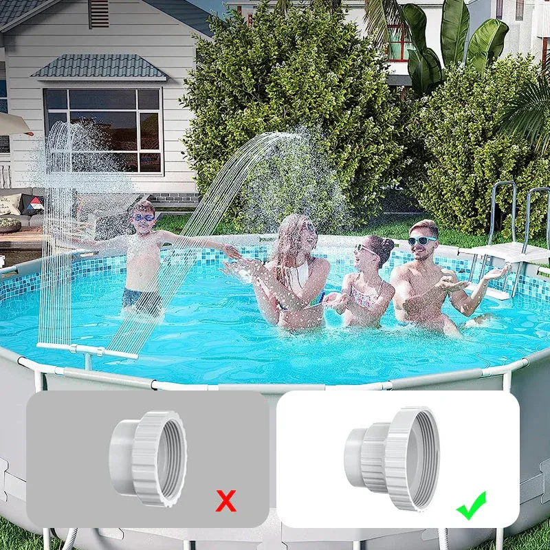 Solar Pool Fountain with Lights Dual Arc - Above/Inground Pool Fountain Lights with Remote Control - Image 18