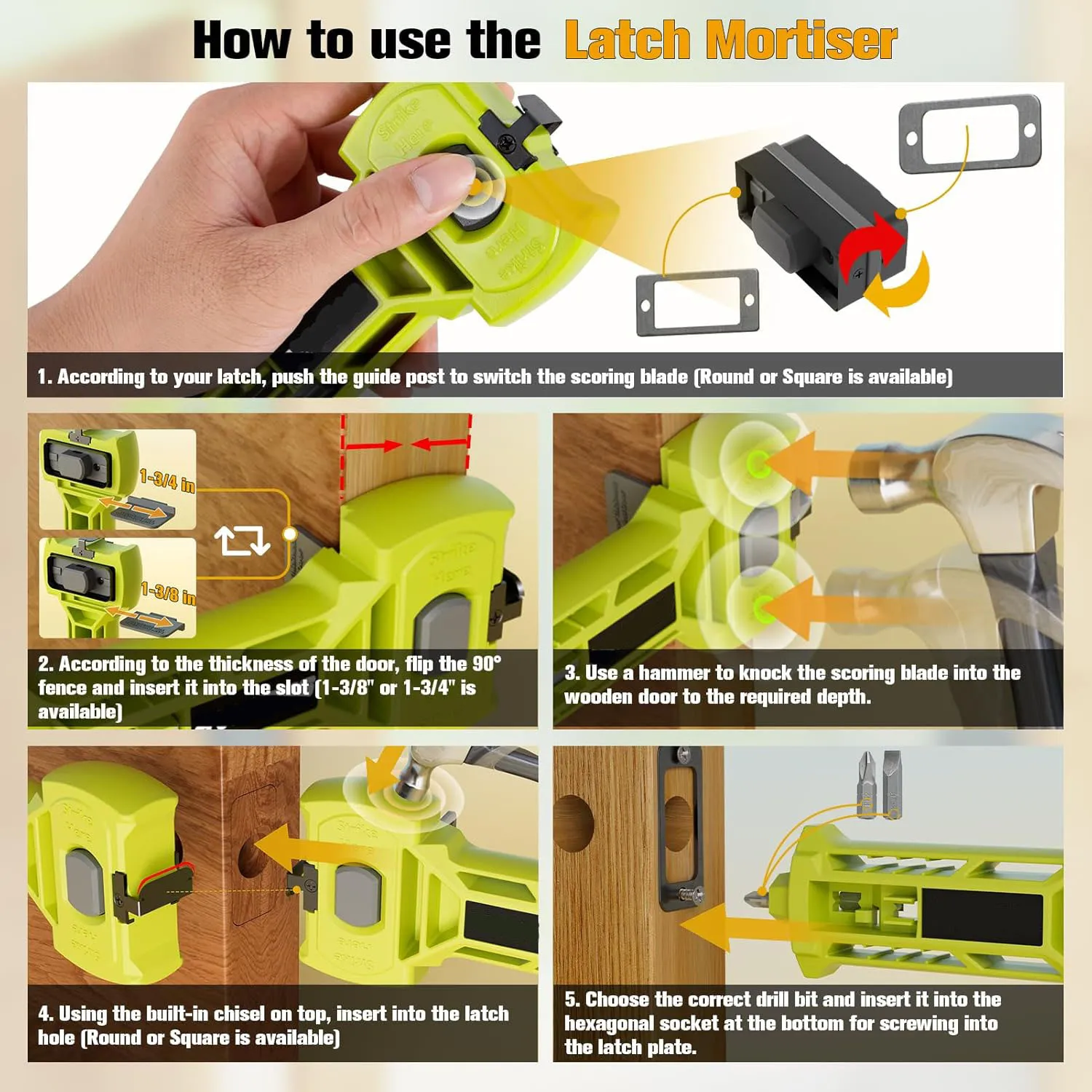 🛠️Door Latch Installation Kit - Image 5