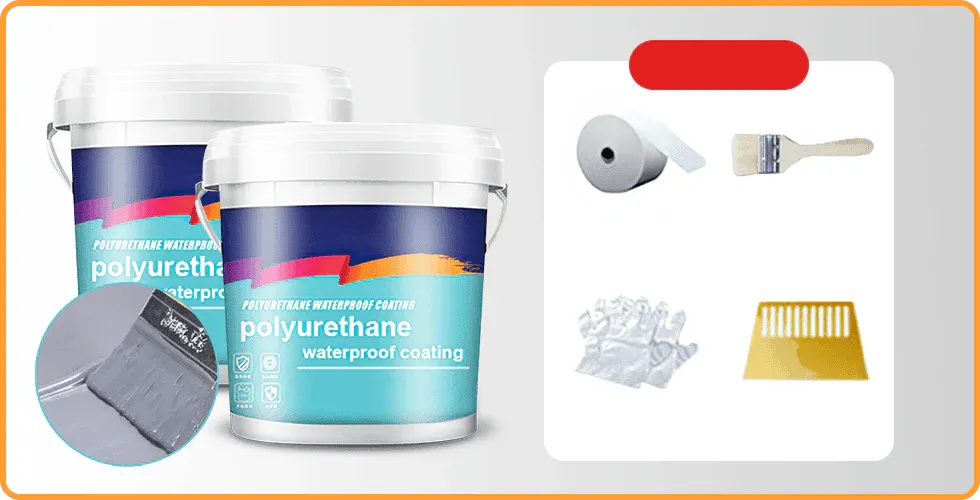 🔰Polyurethane Waterproofing and leak repair Eco-friendly coating - Image 19