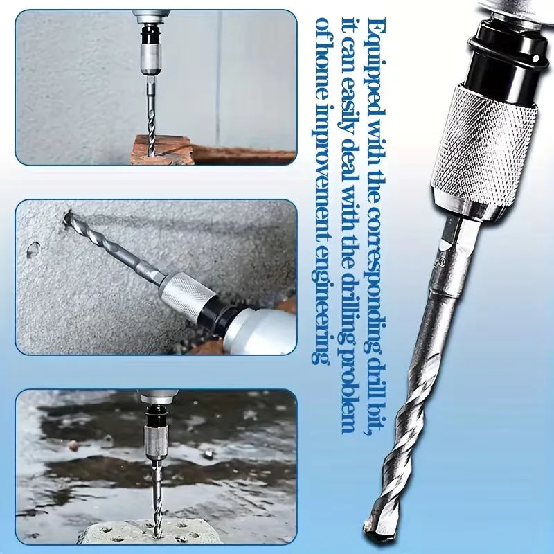 Rotary Hammer Adapter with Impact Drill Bits Set - Image 3
