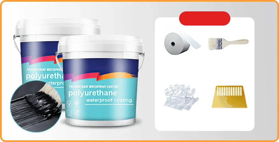 🔰Polyurethane Waterproofing and leak repair Eco-friendly coating - Image 17