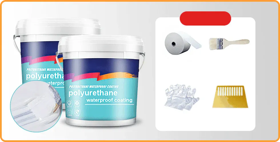 🔰Polyurethane Waterproofing and leak repair Eco-friendly coating - Image 18