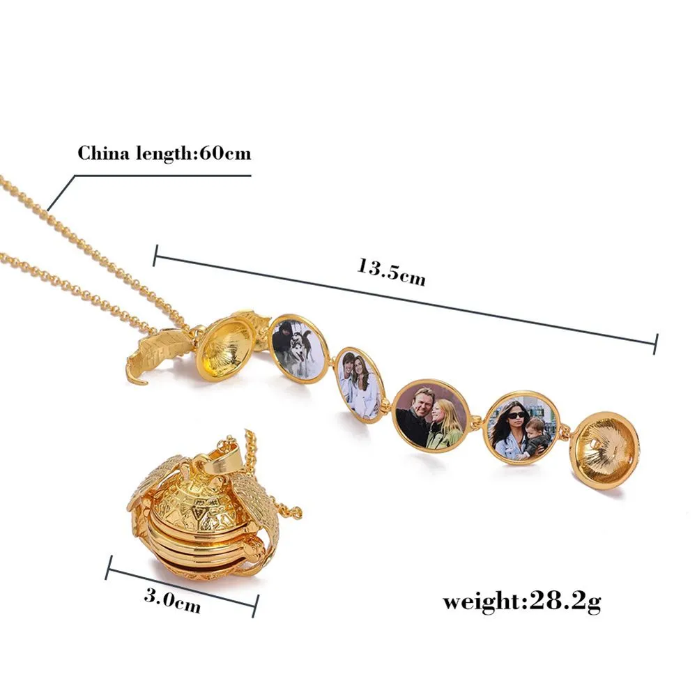 Expanding Photo Locket Necklace - Image 13