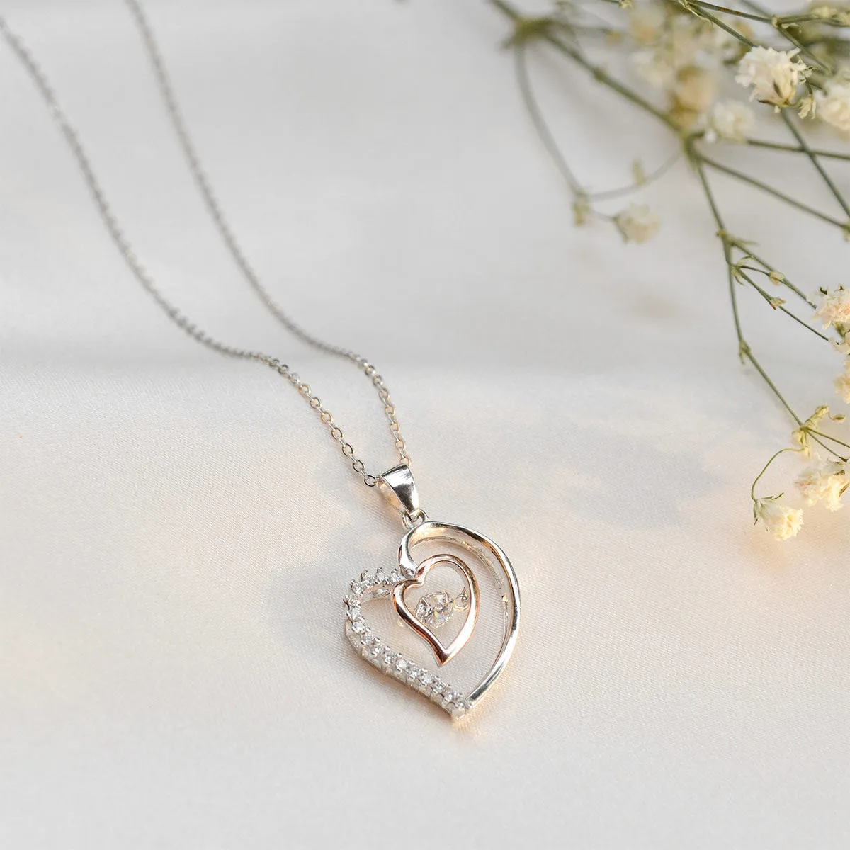 49% OFF - Keep Me In Your Heart - Luxe Heart Necklace - Image 7