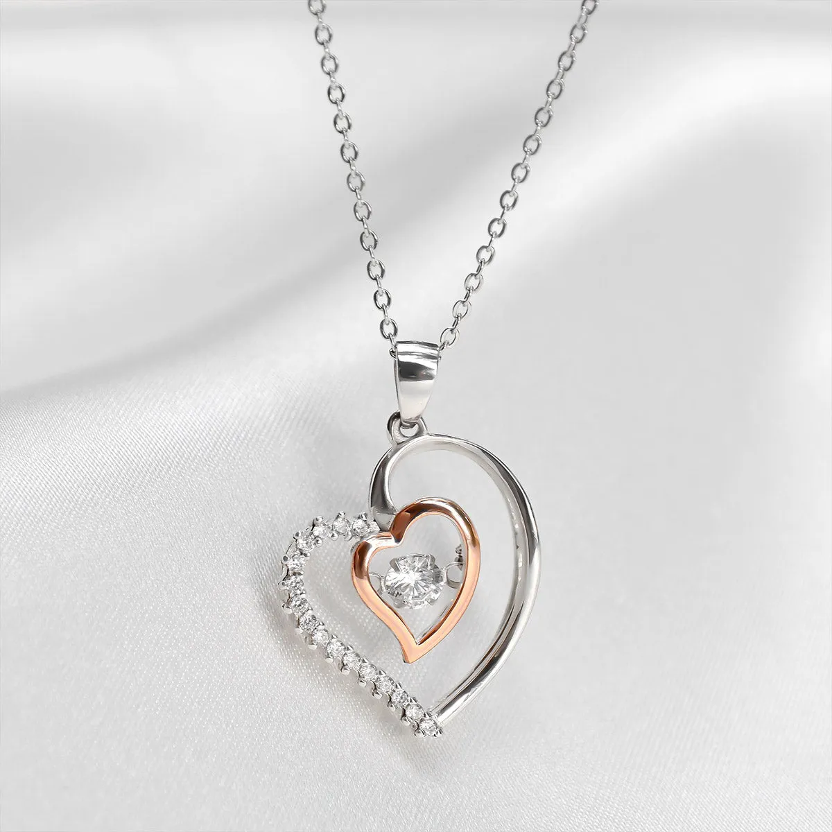 49% OFF - Keep Me In Your Heart - Luxe Heart Necklace - Image 5