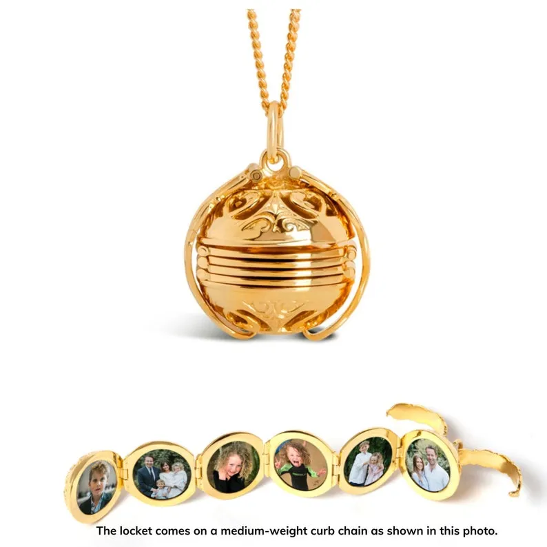 Expanding Photo Locket Necklace - Image 24