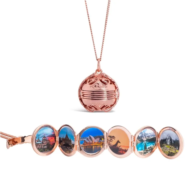 Expanding Photo Locket Necklace - Image 25