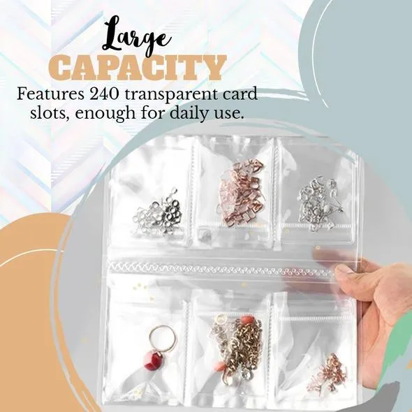 Transparent Jewellery Storage Book Set - Image 7