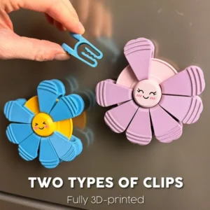 Bloom Clips | Magnetic Flower With Petal Clips